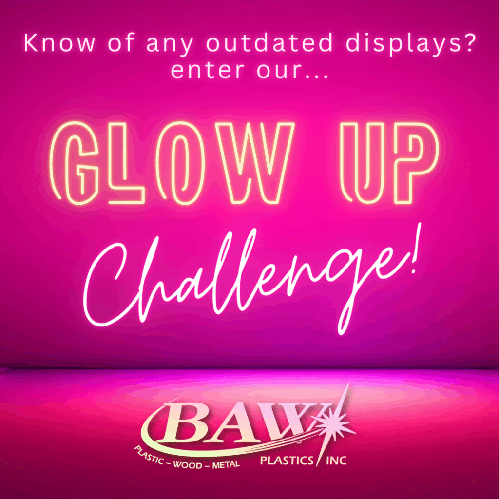Blue Glow up Happy New Year Greeting Instagram Post 1 | BAW Plastics Inc.