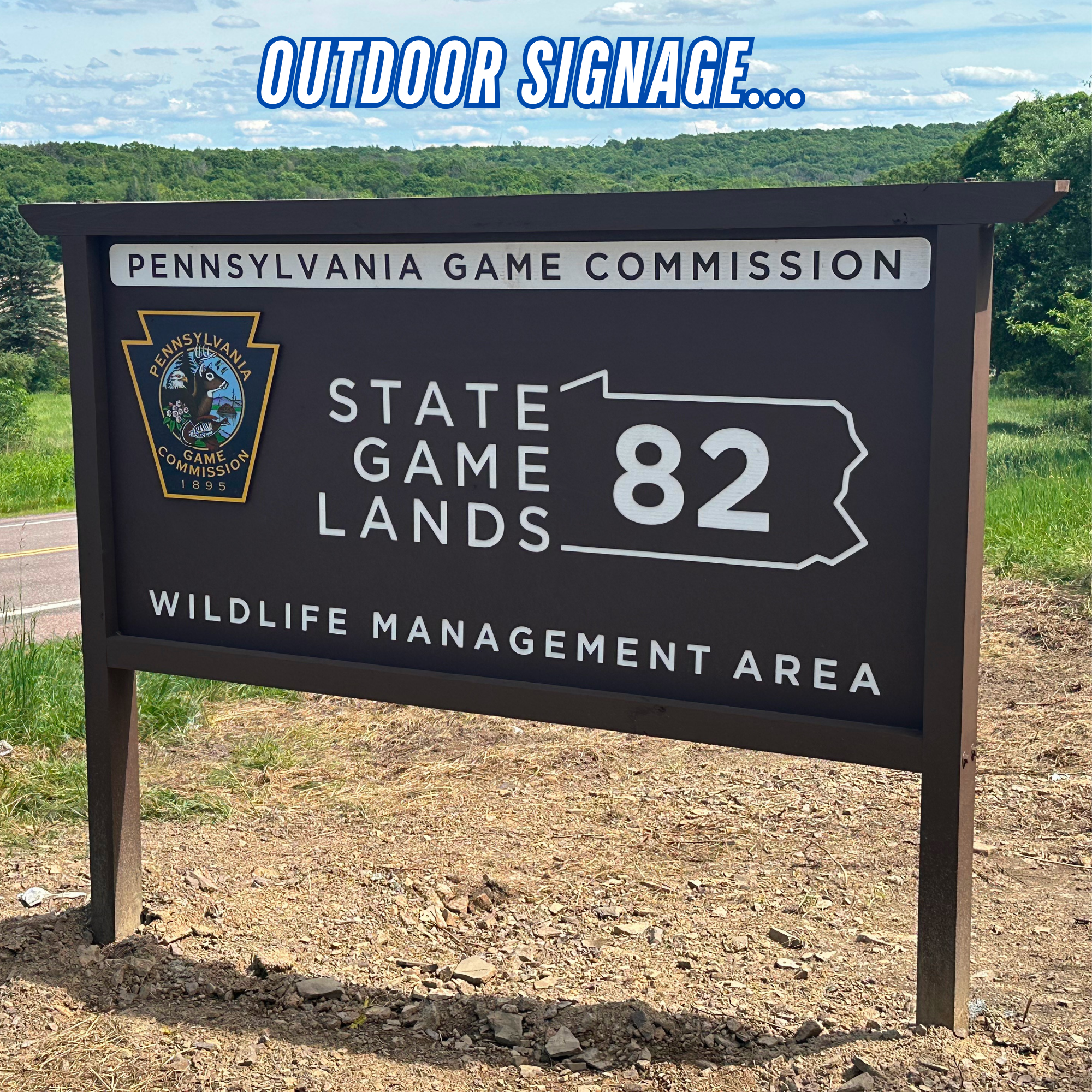 outdoor signange | BAW Plastics Inc. | BAW Plastics Inc.